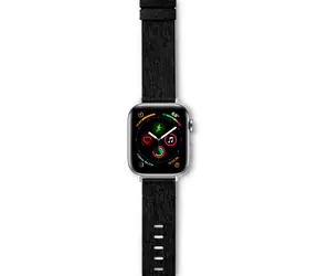 Epico Canvas řemínek pro Apple Watch 38/40mm černá