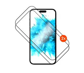 FIXED Tvrzené sklo Full-Cover s aplikátorem pro Apple iPhone Air 2ks černé