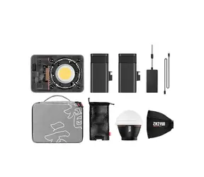 Zhiyun Molus X60 Pro / Foto LED reflektor / COB-LED / 60 W / 2700-6500 K / 2x Grip baterie