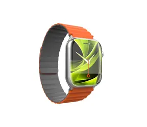 Mobile Origin Magnetic Strap Apple Watch 49mm/46mm/45mm/44mm šedá/oranžová