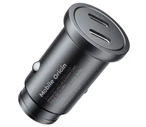 Mobile Origin Metal Car Charger 30W CA13 / 2x USB-C