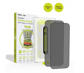 Mobile Origin Screen Guard s aplikátorem pro Apple iPhone Air / 2 kusy / Privátní sklo