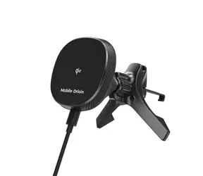 Mobile Origin Bezdrátová autonabíječka černá Qi2 / CA15 / Kompatibilní s Magsafe