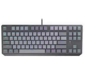 Endorfy Thock V2 TKL US šedá / Herní klávesnice / Drátová / Endorfy Red / USB / US layout / 87 kláves