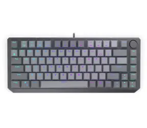 Endorfy Thock V2 75% US šedá / Herní klávesnice / Drátová / Endorfy Red / USB / US layout / 82 kláves