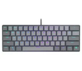 Endorfy Thock V2 Compact US šedá / Herní klávesnice / Drátová / Endorfy Red / USB / US layout / 60 kláves