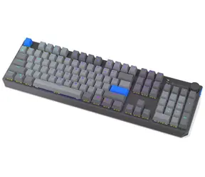 Endorfy Thock V2 Wireless US šedá / Herní klávesnice / Bezdrátová / Endorfy Yellow / BT&2.4GHz / US layout / 104 kláves