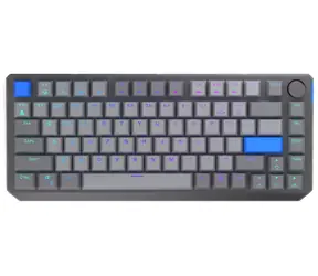 Endorfy Thock V2 75% Wireless US šedá / Herní klávesnice / Bezdrátová / Endorfy Yellow / BT&2.4GHz / US / 82 kláves