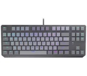 Endorfy Thock V2 TKL CZ šedá / Herní klávesnice / Drátová / Endorfy Red / USB / CZ layout / 87 kláves