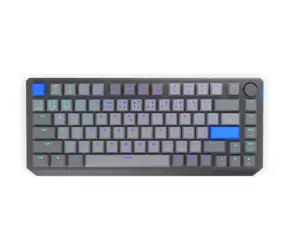 Endorfy Thock V2 75% Wireless CZ šedá / Herní klávesnice / Bezdrátová / Endorfy Yellow / USB&BT&2.4GHz / CZ layout