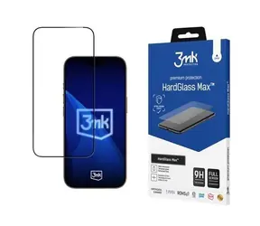 3mk HardGlass Max ochranné sklo pro Apple iPhone 17 Pro Max černá