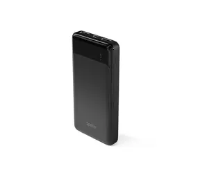 Spello Slim Power Bank 10 000mAh černá / 10W / 2x USB-A / USB-C