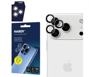 3mk HARDY Lens Protection Pro skla na fotoaparát pro Apple iPhone 17 Pro /17 Pro Max Transparent
