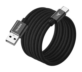 YENKEE YCU MAGNETIC 04 Kabel USB-A (M) - USB-C (M) 1.5m černá / 18W / 480Mb/s