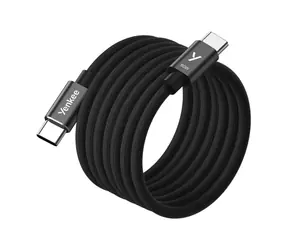YENKEE YCU MAGNETIC 03 Kabel USB-C (M) - USB-C (M) 1.5m černá / 60W / 480Mb/s