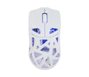 White Shark WGM-5019 DAGONET bílá / herní bezdrátová myš / optická / až 24000 DPI / 6 tlačítek / USB / RGB