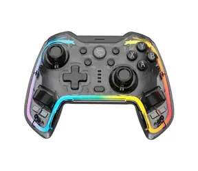 White Shark PRAETORIAN transparentní / Bezdrátový Gamepad / pro PC & PS3/PS4 & Android & iOS & Nintendo