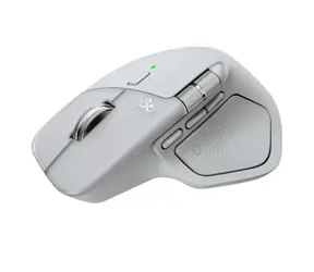 Logitech MX Master 4 for Mac bílo-stříbrná / bezdrátová myš / 2.4 GHz / Bluetooth 