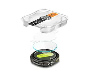 Spigen Glass tR EZ Fit Ochranné sklo pro Galaxy Watch 8 (44mm) čirá / 2ks