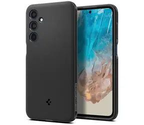 Spigen Essential Sand Blast Zadní kryt pro Samsung Galaxy M35 5G matná černá