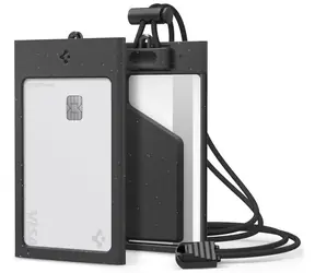 Spigen Badge Holder MagSlide držák karty přes krk černá