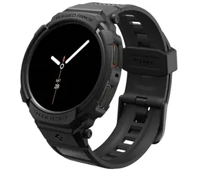 Spigen Rugged Armor Pro kryt s řemínkem pro Galaxy Watch 8 (40mm) matná černá