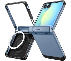 Spigen Tough Armor Pro MagSafe kryt pro Samsung Galaxy Z Flip 7 světlá modrá