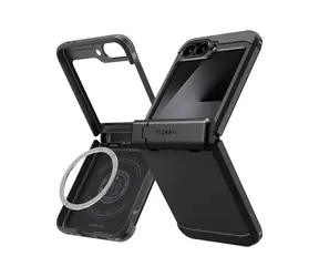 Spigen Tough Armor Pro MagSafe kryt pro Samsung Galaxy Z Flip 7 FE / Flip 6 černá