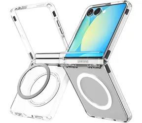 Spigen Ultra Hybrid Pro MagSafe kryt pro Samsung Galaxy Z Flip 7 čirá/bílá