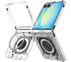 Spigen Ultra Hybrid Pro MagSafe kryt pro Samsung Galaxy Z Flip 7 čirá / neo one