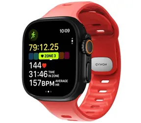 Nomad Tempo Band řemínek pro Apple Watch 49mm/Ultra červená