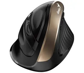 GENIUS Ergo 8250S černozlatá / vertikální / optická / 1600 dpi / bezdrátová / 6 tlačítek 