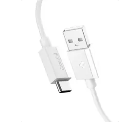 Spigen ACA08716 Essential USB-A na USB-C 60W kabel 2m bílá / USB 2.0