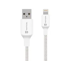 Tactical Stitch Thread Cable USB-A/Lightning 0.3m White