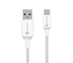 Tactical Stitch Thread Cable USB-A/USB-C 2m White