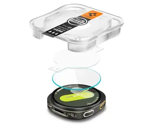 Spigen Glass tR EZ Fit transparency Ochranné sklo 2ks pro Galaxy Watch 8 (40mm)