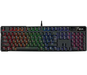 GENIUS GX GAMING Scorpion K12 černá / Herní drátová klávesnice / mechanická / RGB / Copilot / USB / CZ+SK layout