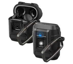 Spigen Lock Fit Pouzdro pro sluchátka Google Pixel Buds 2a černá