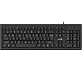 GENIUS KB-113 černá / Drátová klávesnice / Copilot / USB / CZ+SK layout