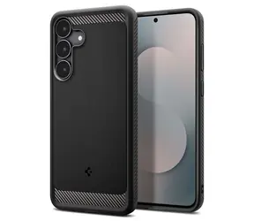 Spigen Rugged Armor ochranný kryt pro Samsung Galaxy S25 FE černá