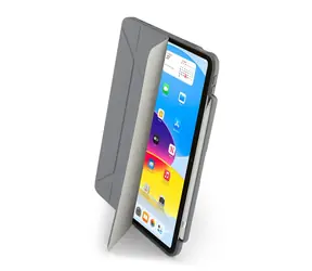 Pipetto Origami No3 Pencil Case pouzdro pro Apple iPad 10.9 (2022) šedá