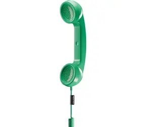 Native Union POP Phone Retro USB-C telefonní sluchátko světle zelená