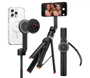 Spigen Selfie Stick MagSafe+ Tripod béžová