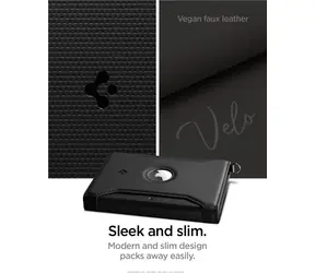 Spigen Universal AirTag Passport Holder černá