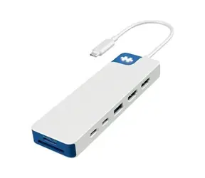 Targus HyperDrive Flex 9 Port Dual 4K HDMI Dock / 2x HDMI / 1x USB-A / 2x USB-C 100W PD / 3.5 mm jack / SD & microSD