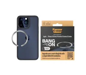 PanzerGlass MagSafe Ring iPhone 16/15/14/13/12 series - nalepovací magnetický kovový kroužek