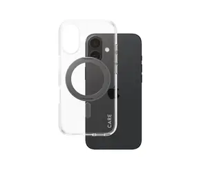 PanzerGlass CARE kryt Apple iPhone 16 MagSafe KickStand čirý/černý