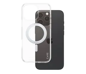 PanzerGlass CARE kryt Apple iPhone 16 Pro Max MagSafe KickStand čirý/stříbrný