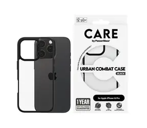 PanzerGlass CARE kryt Apple iPhone 16 Pro Urban Combat černý