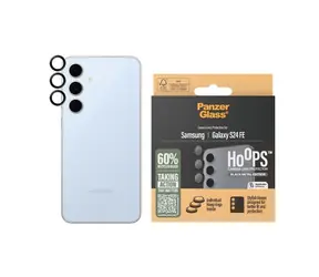 PanzerGlass Hoops Samsung Galaxy S24 FE černé ochranné kroužky pro čočky fotoaparátu